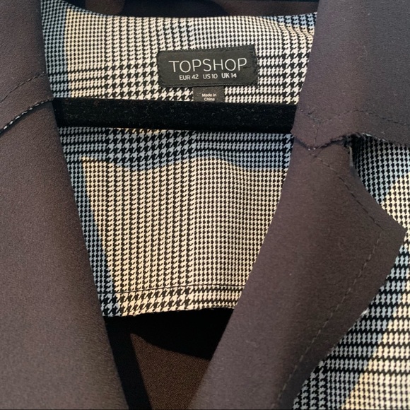 ⭐️ Topshop Houndstooth Vest Dress - Picture 4 of 7